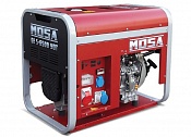 Портативный дизельный генератор MOSA GE S-6500 YDT + Аккумуляторная батарея